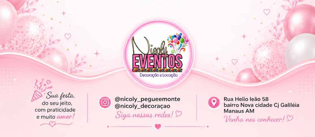 Banner Nicoly Eventos